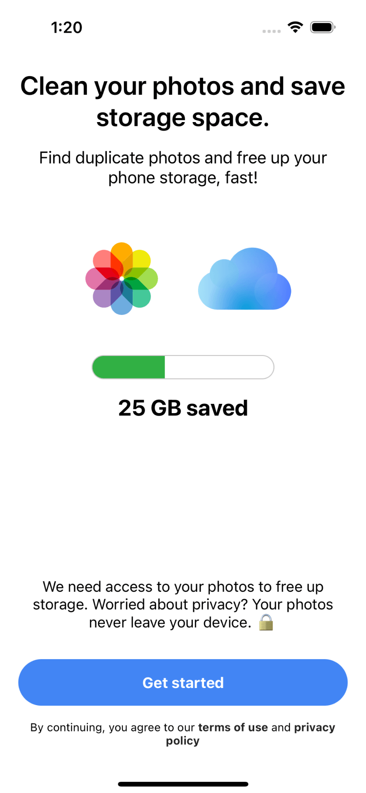 Photo Cleaner — Delete similar photos and save storage